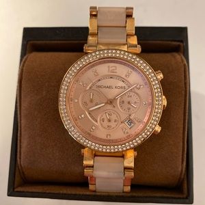 Rose Gold Michael Kors